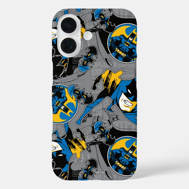 Coques Case-Mate iPhone Motif de lancer à fond Batman (Verso)