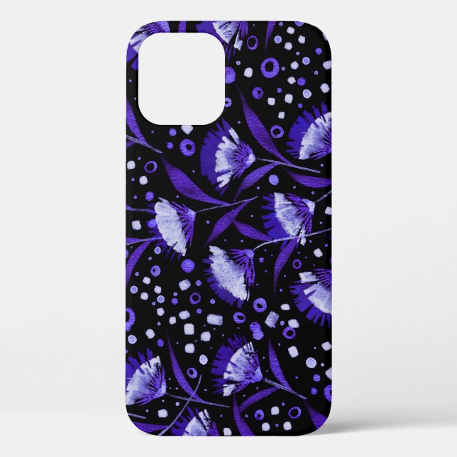 Coques Case-Mate iPhone Motif  de l'aquarelle Abstraite (Verso)