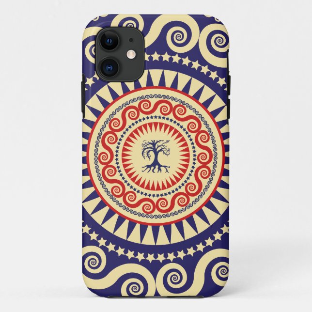 Coques Case-Mate iPhone Motif de l'arbre RNC de StellaRoot (Dos)