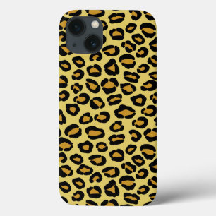 iPhone 13 Coque Motif de léopard