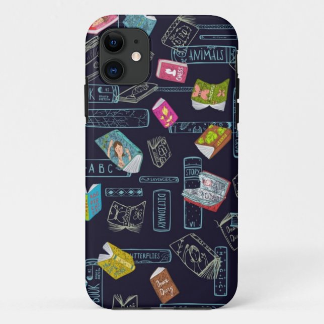 Coques Case-Mate iPhone Motif de livre (Dos)