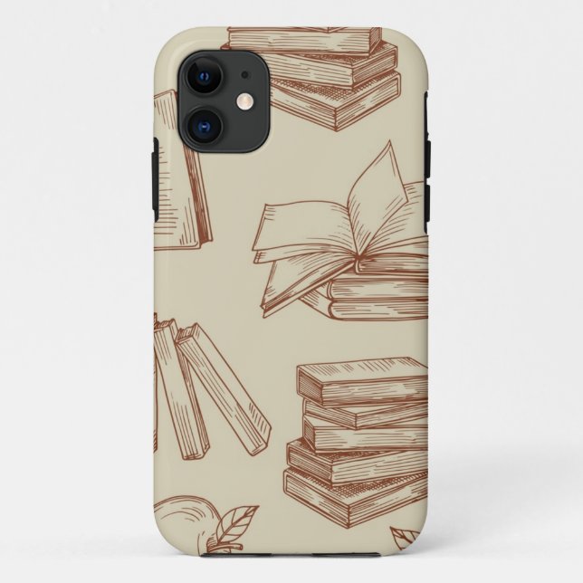 Coques Case-Mate iPhone Motif de livre (Dos)