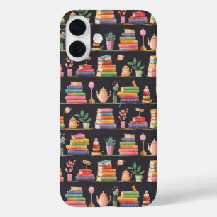 Coque Pour iPhone 16 Plus Motif de livre confortable