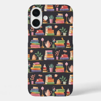 Coque Pour iPhone 16 Plus Motif de livre confortable