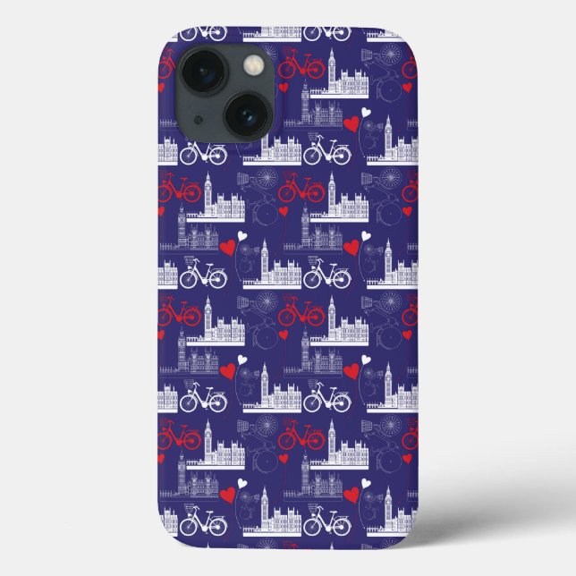 Coques Case-Mate iPhone Motif de Londres (Verso)