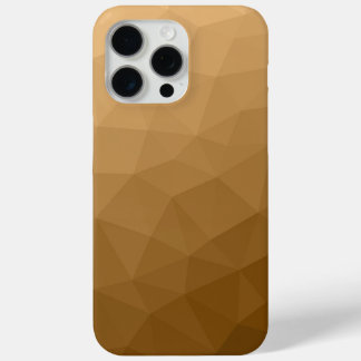 Coque Case-Mate iPhone motif de maillage géométrique Brown gris