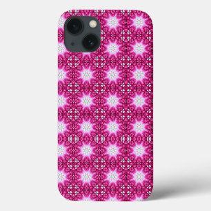 Case-Mate iPhone Case motif de mandala des fleurs fractales roses