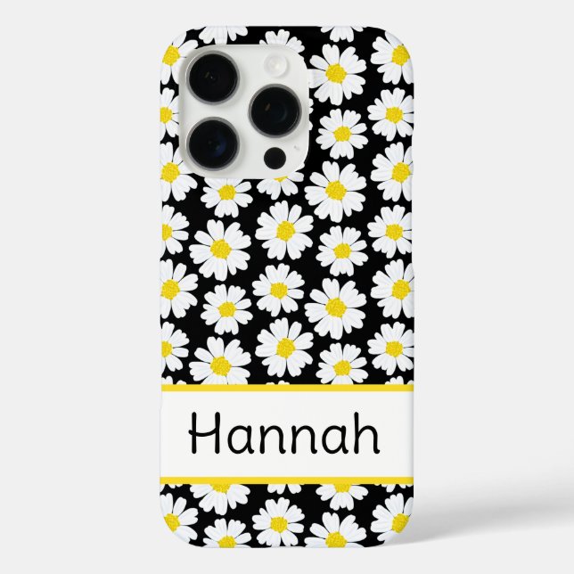 Coques Case-Mate iPhone Motif de marguerite tendance (Verso)
