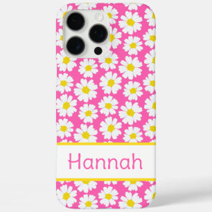 Coque iPhone 16 Pro Max Motif de marguerite tendance