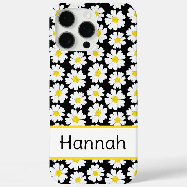 Coques Case-Mate iPhone Motif de marguerite tendance (Verso)