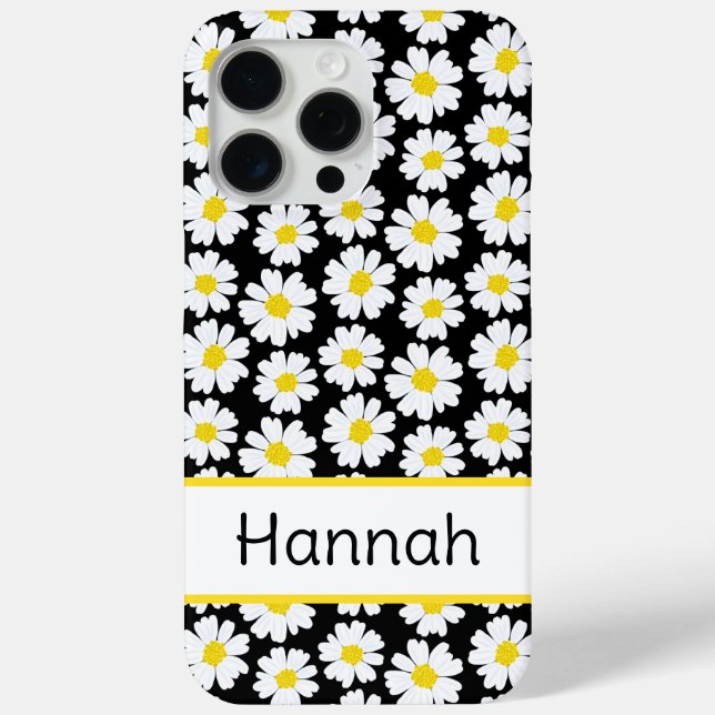 Coques Case-Mate iPhone Motif de marguerite tendance (Verso)