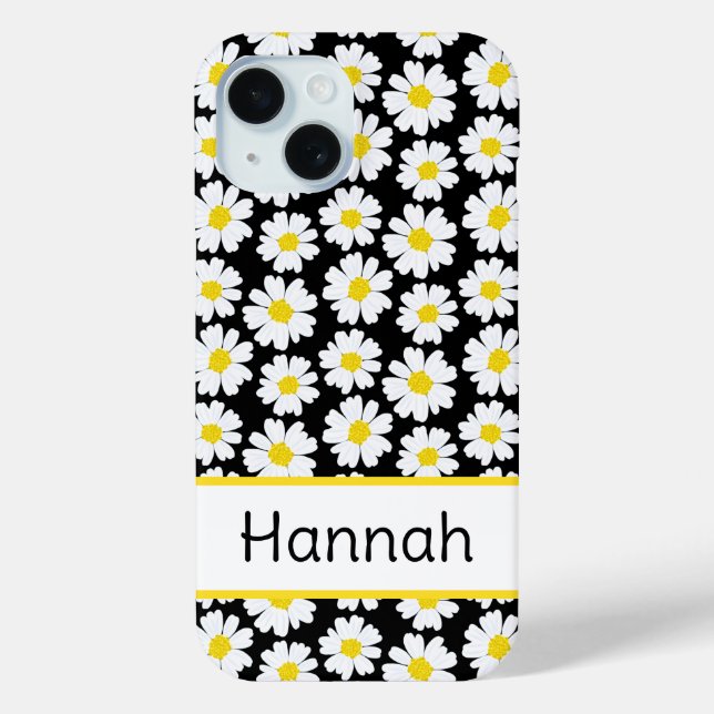 Coques Case-Mate iPhone Motif de marguerite tendance (Verso)