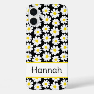 Coque Pour iPhone 16 Plus Motif de marguerite tendance