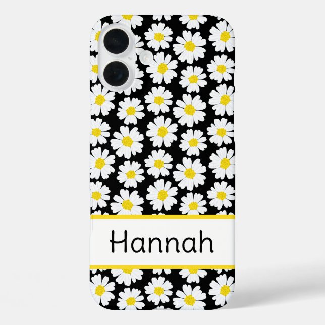 Coques Case-Mate iPhone Motif de marguerite tendance (Verso)