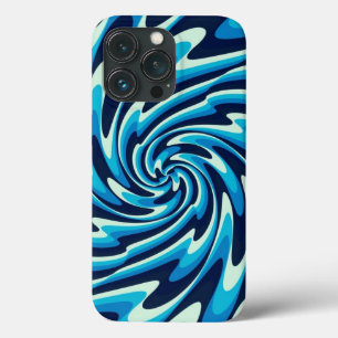 Case-Mate iPhone Case Motif de mer vague (bleu nuit, bleu, cyan)
