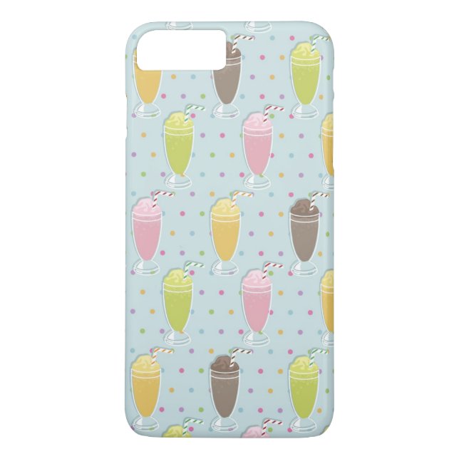 Coques Case-Mate iPhone Motif de milkshake (Dos)