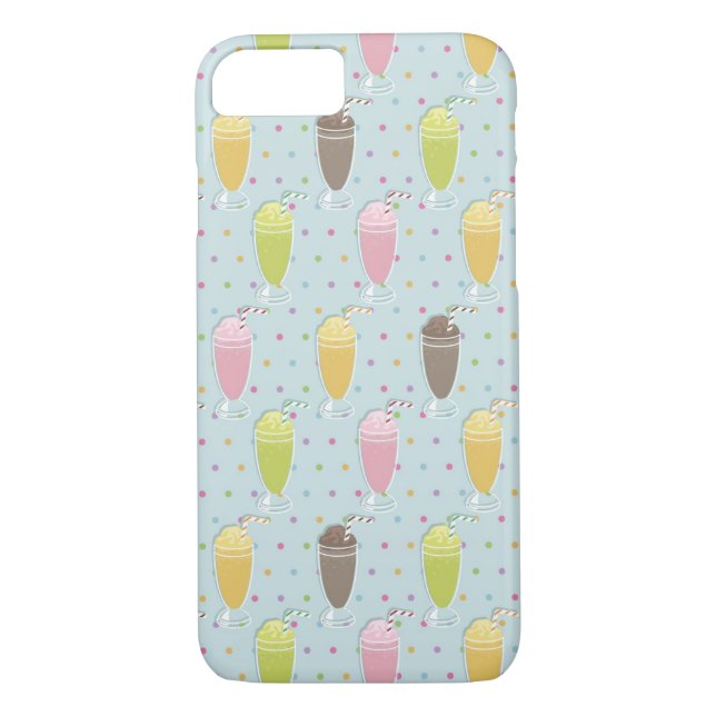 Coques Case-Mate iPhone Motif de Milkshake (Dos)