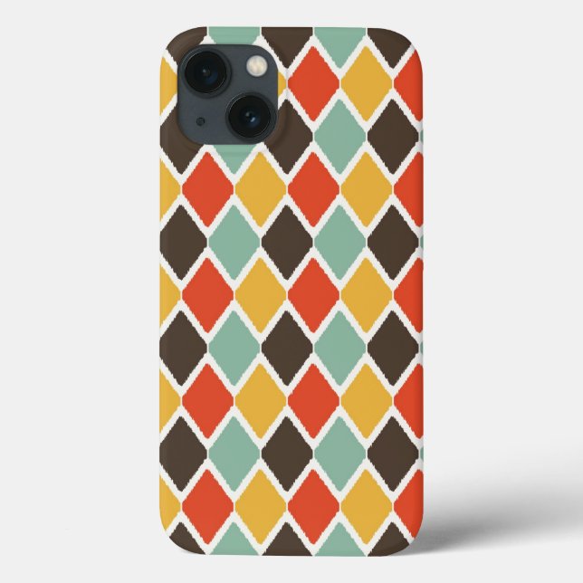Coques Case-Mate iPhone Motif de mode tribal ikat moderne (Verso)