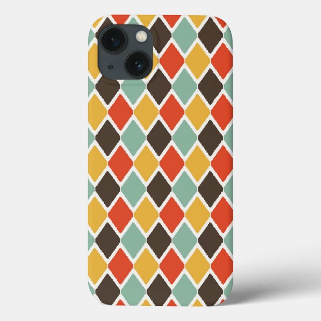 Coques Case-Mate iPhone Motif de mode tribal ikat moderne (Verso)