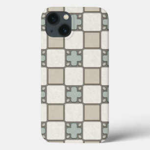 iPhone 13 Coque Motif de mosaïque