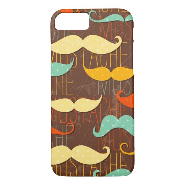 Coques Case-Mate iPhone Motif de moustache (Dos)