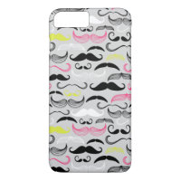 Motif de moustache, rétro style