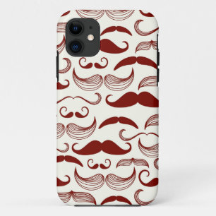 Coque Case-Mate Pour iPhone Motif de moustache, rétro style 3
