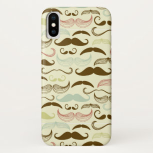 Coque Case-Mate iPhone Motif de moustache, rétro style 4