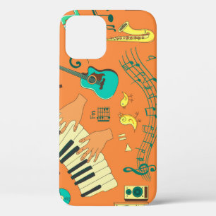 Case-Mate iPhone Case Motif de musique colorée à la main