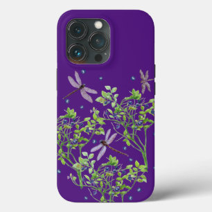 Case-Mate iPhone Case Motif de myrtille avec libellules
