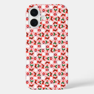 Coque Pour iPhone 16 Motif de Noël festif