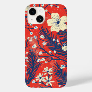 Coque Case-Mate iPhone Motif de Noël floral de Poinsettia (20)