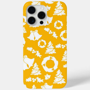 Coque Case-Mate iPhone Motif de Noël jaune