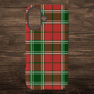 Coque Pour iPhone 16 Motif de Noël rouge et vert