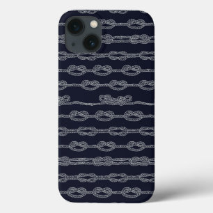 Etui iPhone 13 Motif de noeuds marin