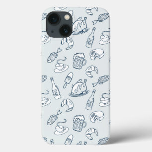 Etui iPhone 13 Motif de nourriture