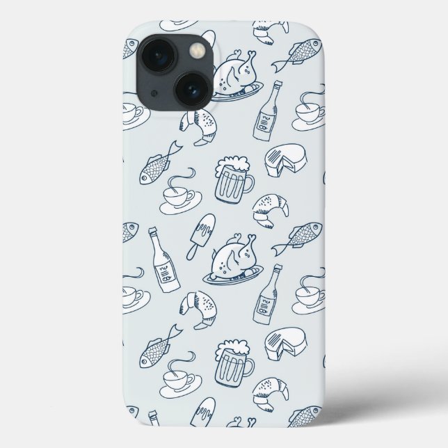 Coques Case-Mate iPhone Motif de nourriture (Verso)