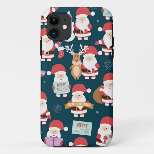 Coques Case-Mate iPhone Motif de nouvelle année (Dos)