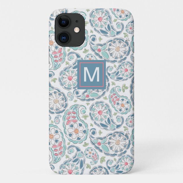 Coques Case-Mate iPhone Motif de Paisley (Dos)