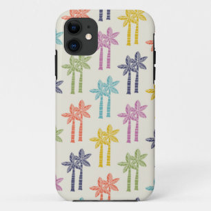Case-Mate iPhone Case Motif de palmiers tropicaux colorés