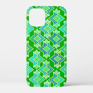 Coque Case-Mate iPhone Motif de papier peint Art Déco, Jade Green