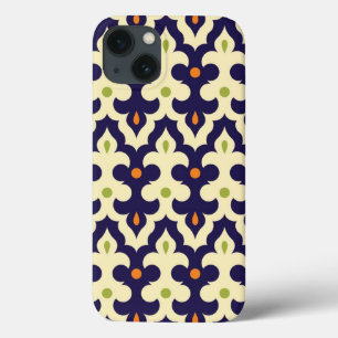 Coques Pour iPhone Motif de papier peint d'arabesque de Paisley de
