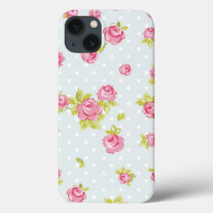 Etui iPhone Case-Mate Motif de papier peint d'élégance des roses roses 4