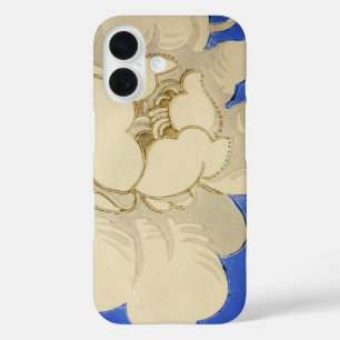 Coque Pour iPhone 16 Motif de papier peint fleur vintage