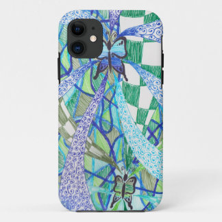 Coque iPhone 11 Motif de papillon
