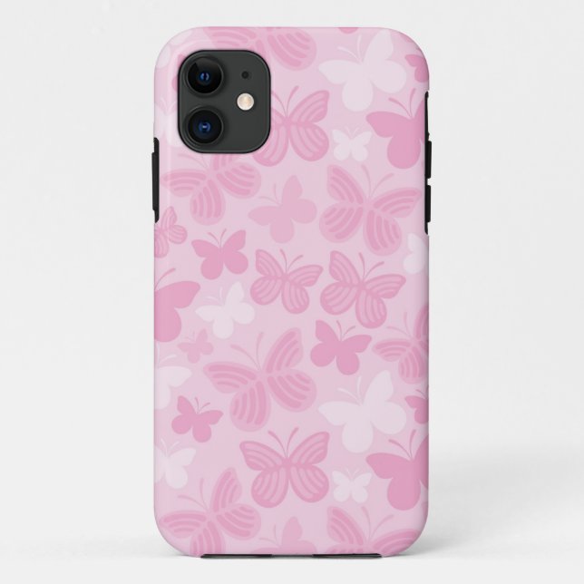 Coques Case-Mate iPhone Motif de papillon (Dos)