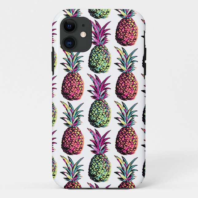 Coques Case-Mate iPhone Motif de partie d'ananas (Dos)