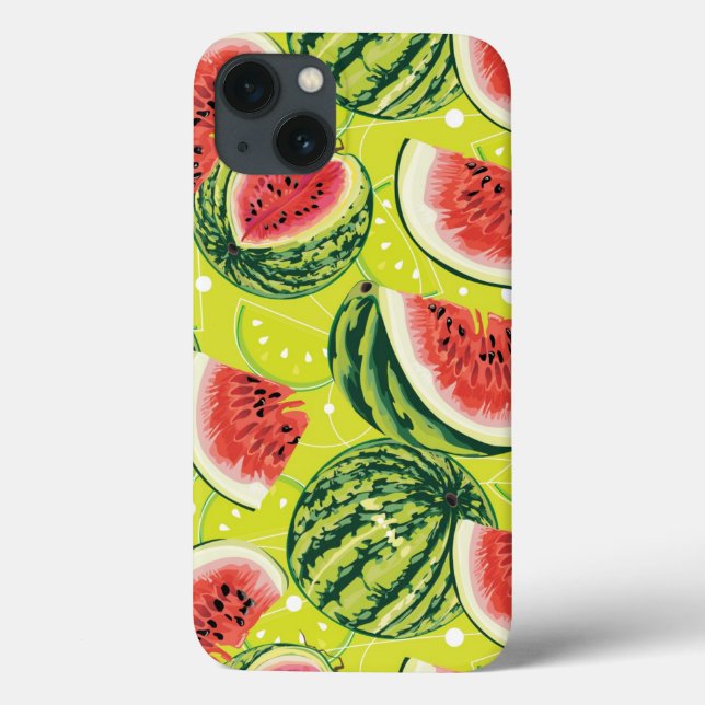 Coques Case-Mate iPhone Motif de pastèque (Verso)