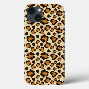 iPhone 13 Coque Motif de peau de guépard