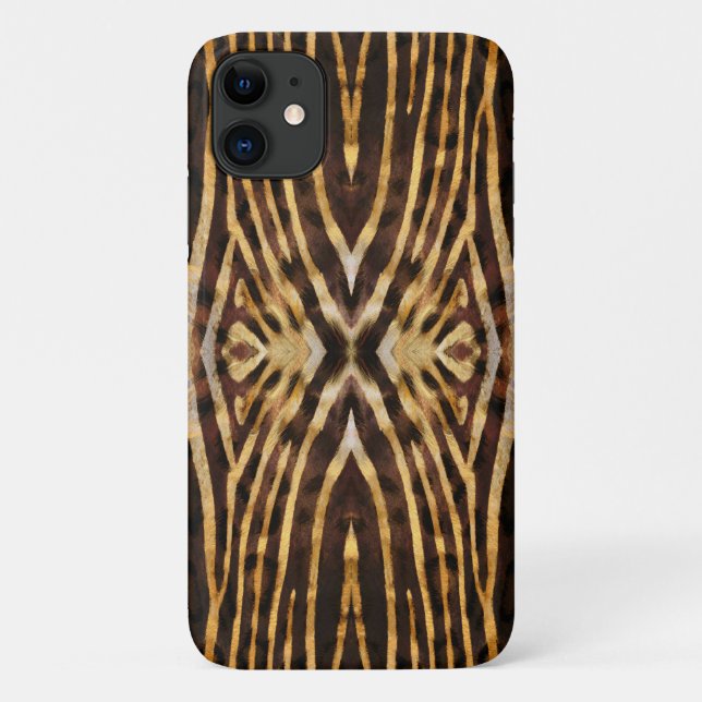 Coques Case-Mate iPhone Motif de peau de zèbre (Dos)
